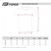 Tricou Force Spirit maneci scurte negru S