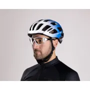 Casca Force Hawk alb/albastru S-M (56-59 cm)