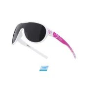 Ochelari Force Rosie, lady/junior, lentila neagra, alb/roz