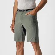 Pantaloni scurti Castelli Unlimited Trail Baggy Kaki XL