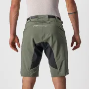 Pantaloni scurti Castelli Unlimited Trail Baggy Kaki XL