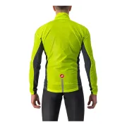 Jacheta de vant Castelli Squadra Stretch, Galben Fluo, XL