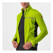 Jacheta de vant Castelli Squadra Stretch, Galben Fluo, XXL