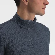 Tricou cu maneca lunga Castelli Cold Day 2nd Layer Bleumarin M