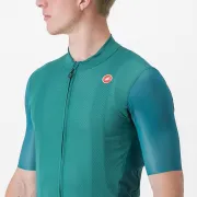 Tricou cu maneca scurta Castelli Endurance Elite Turcoaz M