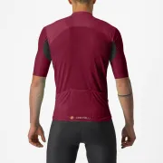 Tricou cu maneca scurta Castelli Endurance Elite Visiniu XXL