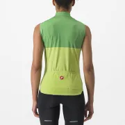 Tricou fara maneci Castelli Velocissima SL de dama Lime/Verde L