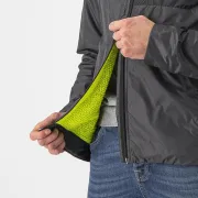 Jacheta Castelli Riscalda Puffy Antracit/Galben Fluo XXXL