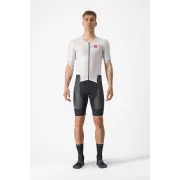 Costum de triatlon cu maneca scurta Castelli Free Sanremo SS Alb/Negru XXXL