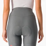 Pantaloni scurti cu bretele Castelli Espresso W de dama Antracit M