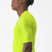 Tricou cu maneca scurta Castelli Espresso Galben Fluo XXL