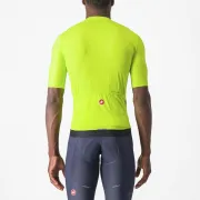 Tricou cu maneca scurta Castelli Espresso Galben Fluo XXL