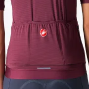 Tricou cu maneca scurta Castelli Espresso W de dama Visiniu S