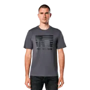 Tricou Alpinestars Flag CSF Tee Charcoal/Black XL
