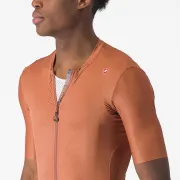 Tricou cu maneca scurta Castelli Espresso Maro XXL