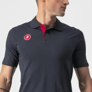 Tricou polo Castelli Race Day Negru XL