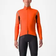 Jacheta cu maneci detasabile Castelli Perfetto RoS 2 Convertible Portocaliu S