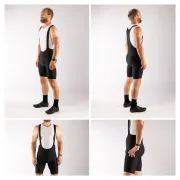 Pantaloni scurti cu bazon si bretele Force Action Negru S