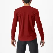 Tricou cu maneca lunga Castelli Unlimited Merino LS Rosu XXL