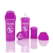 Biberon Anticolici Twistshake 260 Ml - Violet