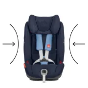 Scaun Auto cu Isofix Gb Everna-fix 9-36 Kg - Negru