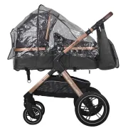 Carucior Bebe Transformabil 3 In 1 C Melora - Negru