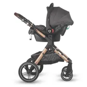 Carucior Bebe Transformabil 3 In 1 C Melora - Negru