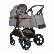 Carucior transformabil 3in1 Coccolle Melora Moonlit grey