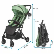 Carucior sport Coccolle Alla Mistletoe green