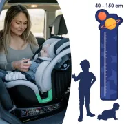 Scaun auto iSize 40-150 cm Coccolle Mago Jet black