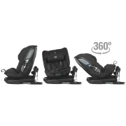 Scaun auto rotativ iSize Coccolle Velsa Jet black