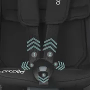 Scaun auto rotativ iSize Coccolle Velsa Jet black