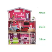 Casa De Papusi Din Lemn Moni Toys Isabella 4118