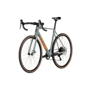 BICICLETA CUBE CROSS RACE C:62 PRO SWAMPGREY ORANGE 58 CM