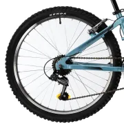 Bicicleta Copii Teranna,cadru aluminiu, echipare Shimano 18 viteze - 24 Inch, Albastru