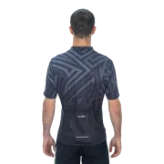 TRICOU CICLISM CUBE ATX JERSEY FULL ZIP CMPT S/S BLACK GREY XS