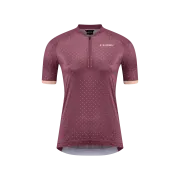 TRICOU CUBE ATX WS HALF ZIP CMPT S/S BERRY S