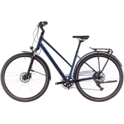 BICICLETA CUBE TOURING ONE TRAPEZE DEEPSEA BLACKCHROME 2025 XS (46 cm)