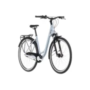 BICICLETA CUBE TOWN ONE EASY ENTRY POLARGREY WHITE 2025 49 cm