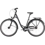 BICICLETA CUBE TOWN ONE EASY ENTRY SLATEBLACK LUNAR 2025 49 cm