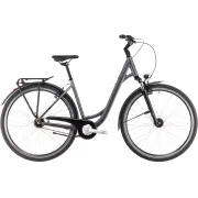 BICICLETA CUBE TOWN ONE EASY ENTRY SLATEBLACK LUNAR 2025 53 cm