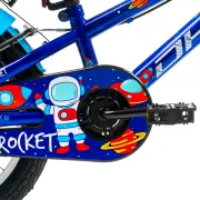 Bicicleta Copii DHS Rocket - 16 Inch, Albastru