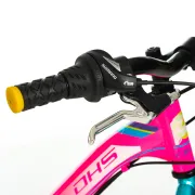 Bicicleta Copii DHS Modesty - 20 Inch, Roz