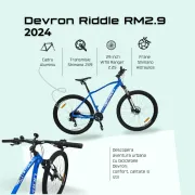 Bicicleta Mtb Devron Riddle RM2.9 2024 - 29 Inch, M, Albastru