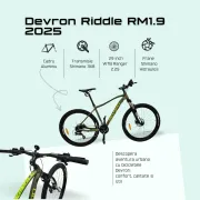 Bicicleta Mtb Devron Riddle RM1.9 2025 - 29 Inch, M, Verde