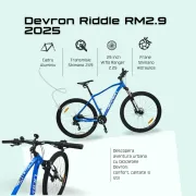Bicicleta Mtb Devron Riddle RM2.9 2025 - 29 Inch, XL, Albastru