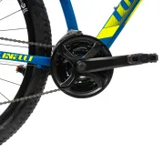 Bicicleta MTB Colinelli COL27, Marimea M, 29 inch, Albastru, Schimbator Shimano Altus, 24 Viteze, Cadru Aluminiu, Frane pe Disc
