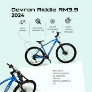 Bicicleta Mtb Devron Riddle RM3.9 2024 - 29 Inch, L, Albastru