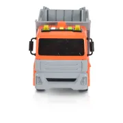 Camion basculanta 1:12 cu sunet si lumini, Moni, Portocaliu