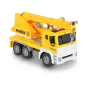 Camion cu macara, 30 cm, Moni, Galben